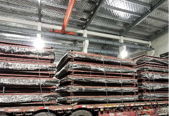 非金屬補(bǔ)償器發(fā)貨現(xiàn)場